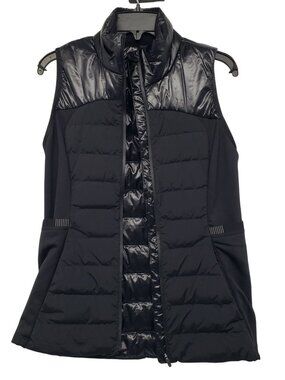Lululemon Down for It All Vest Shine Down Insulated Black 8